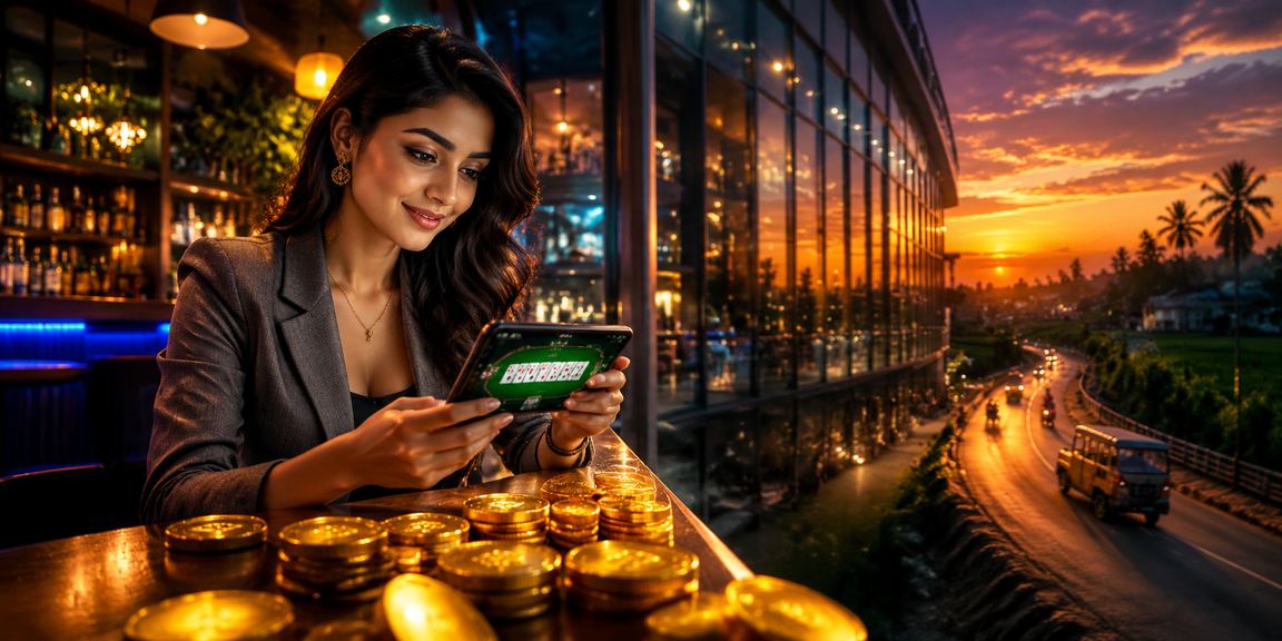 কুমিল্লায় মোবাইলে রামি খেলছেন একজন হাই রোলার গেমার